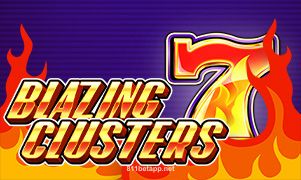 Imagem do jogo Blazing Clusters no 811bet